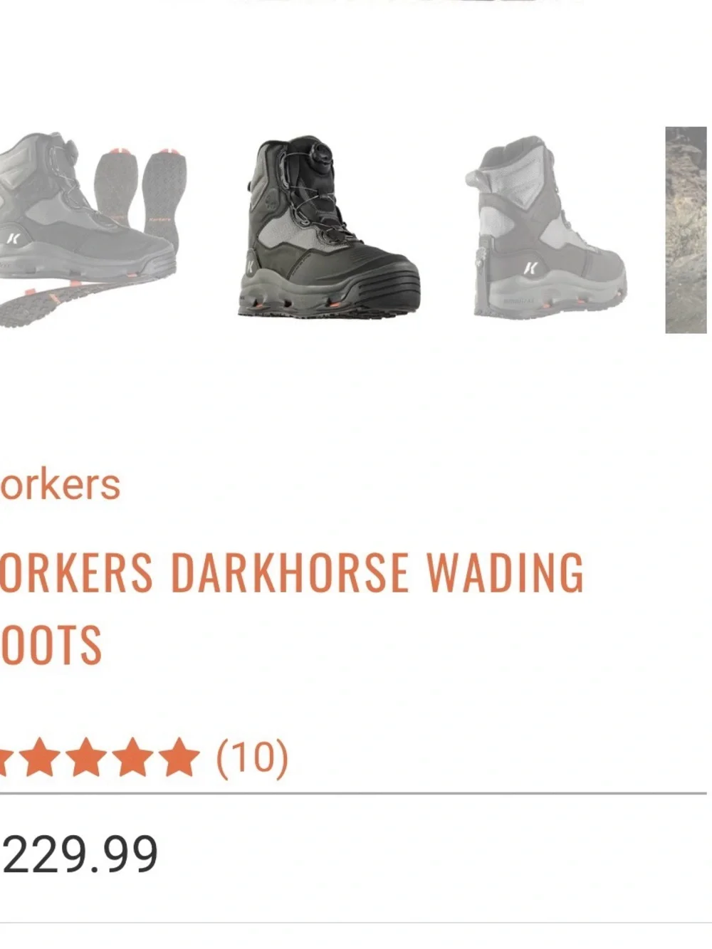Men's Black Waterproof Fishing Boots